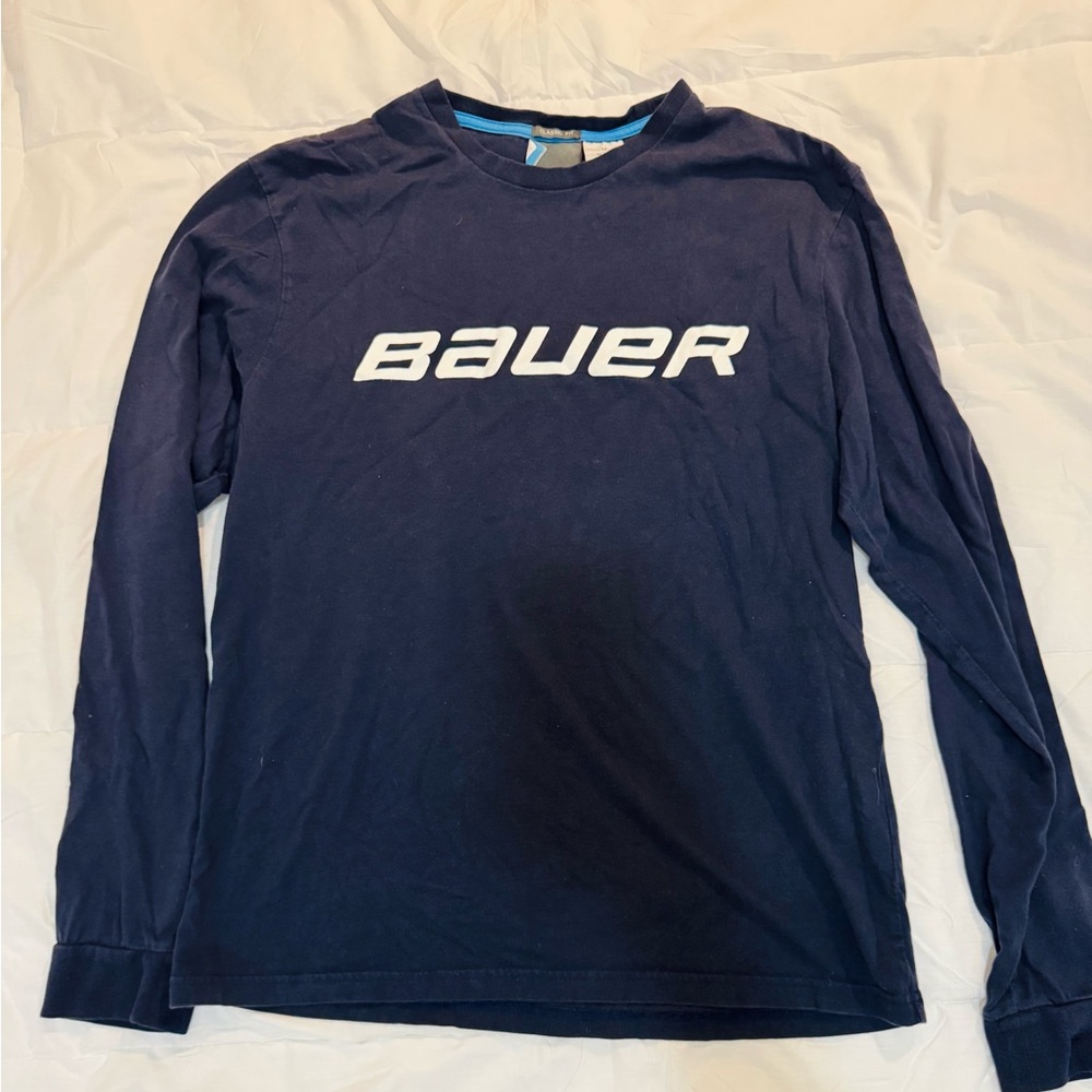 Bauer Navy Long Sleeve Shirt